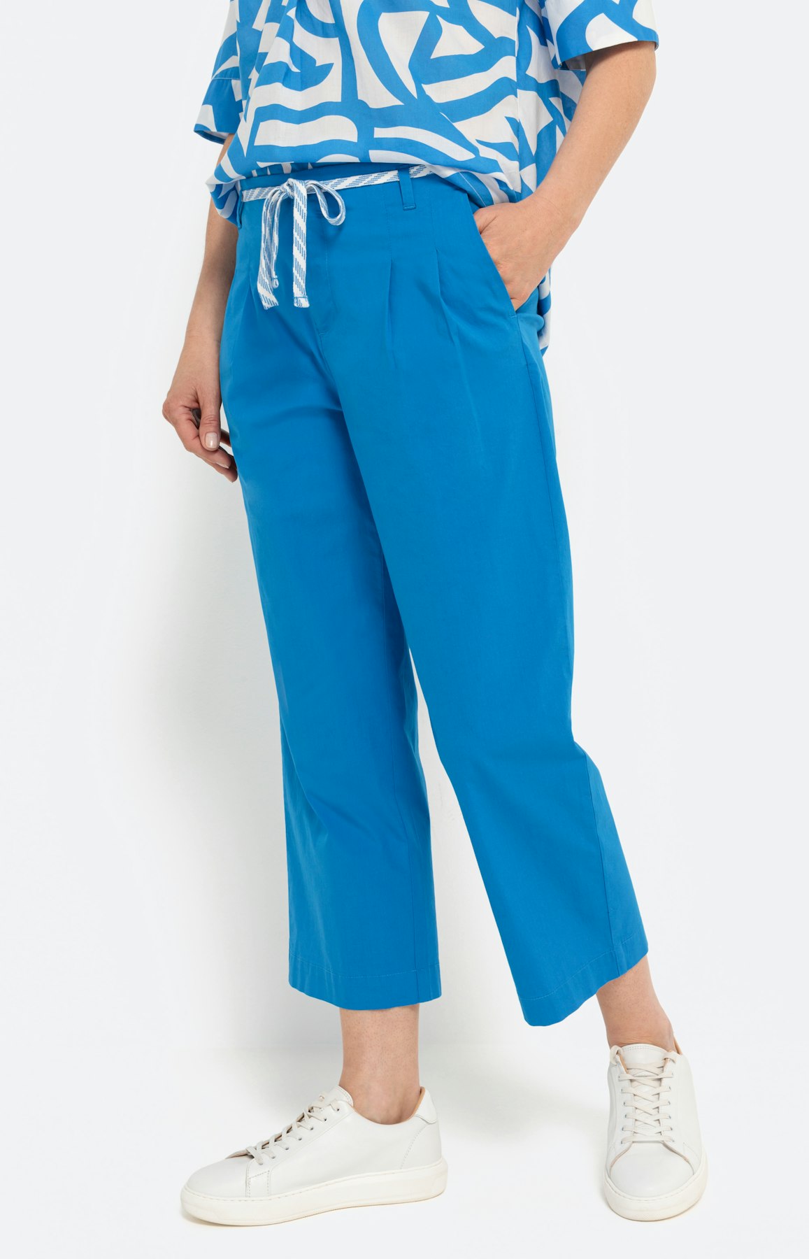 Leichte Papertouch-Culotte, aqua