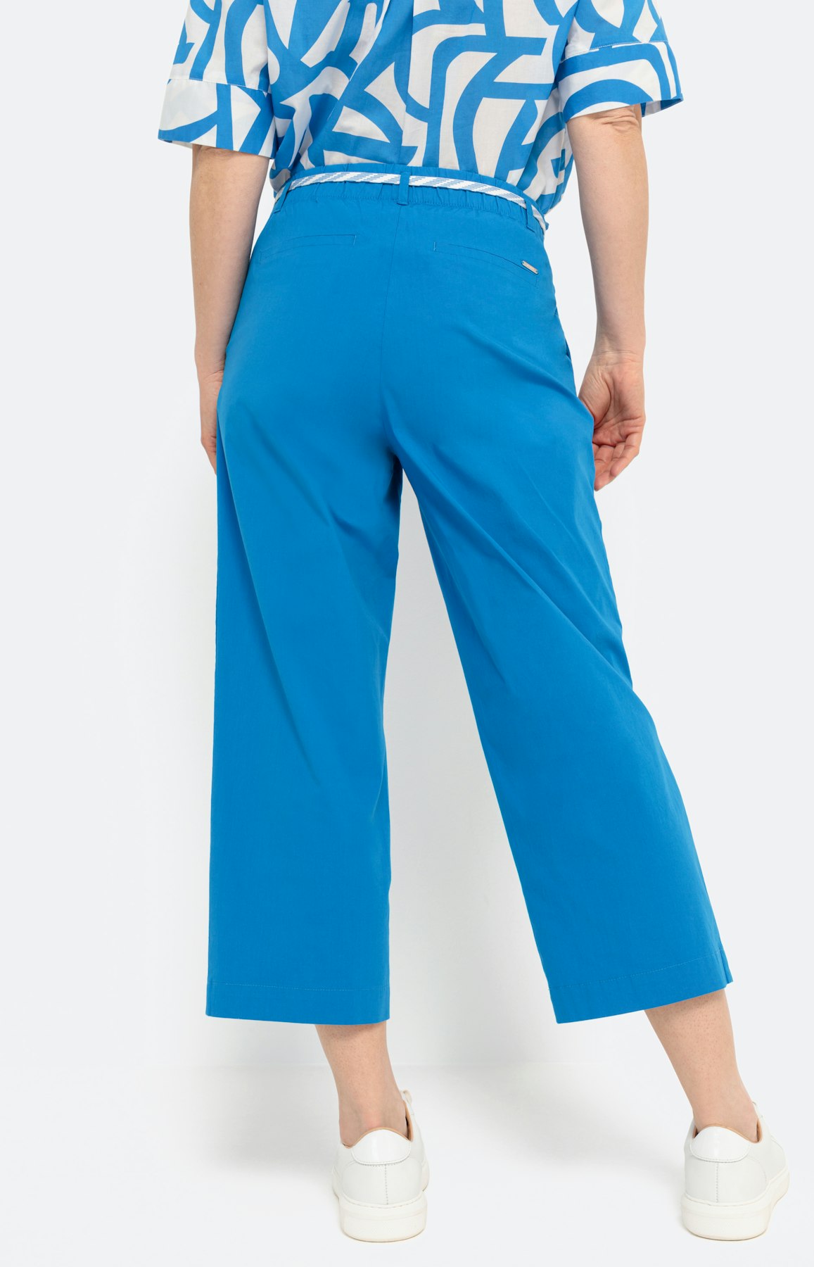 Leichte Papertouch-Culotte, aqua