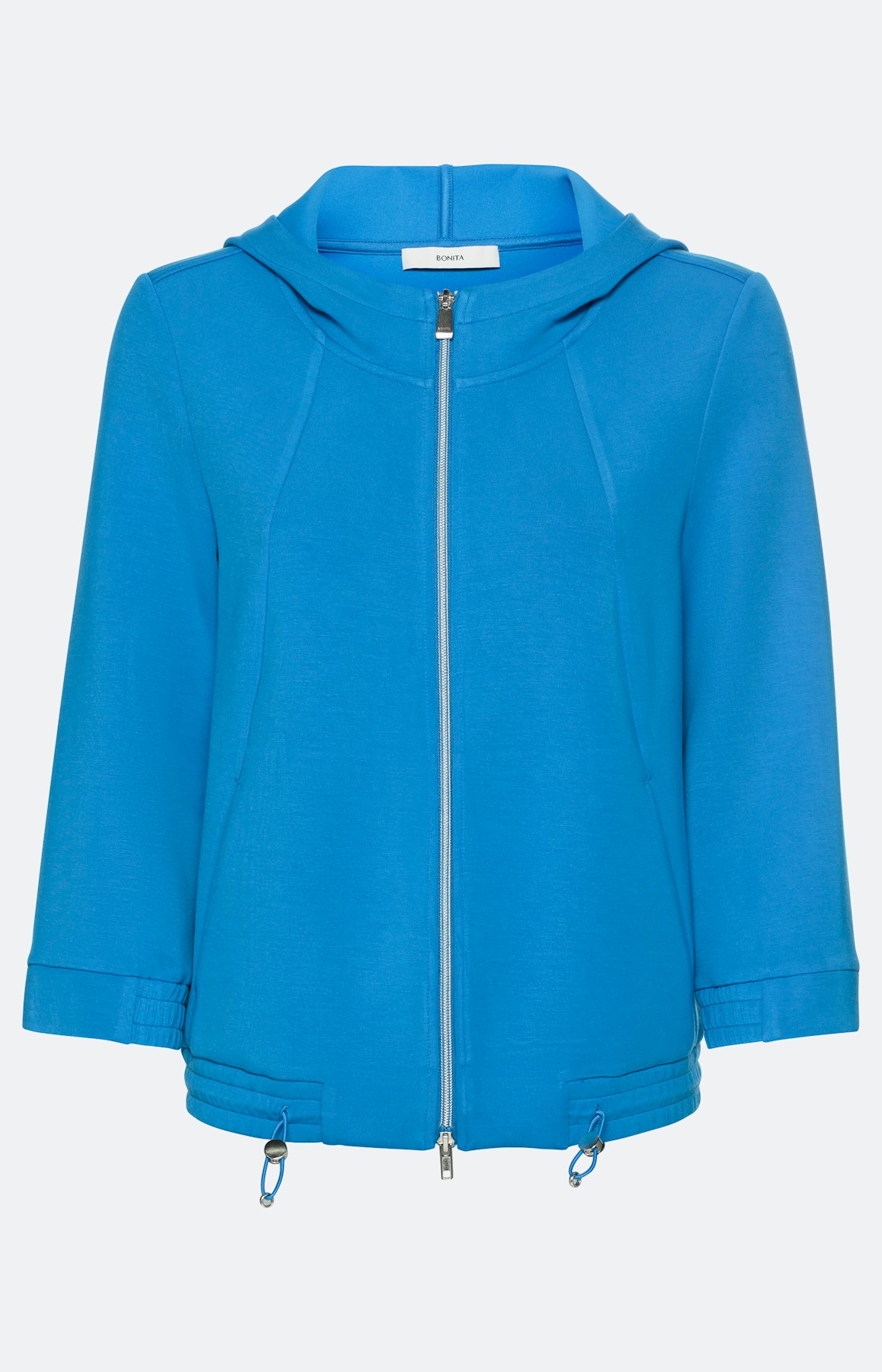 Sportief sweatvest met capuchon