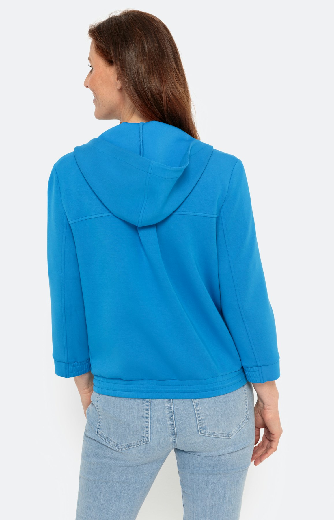 Sportief sweatvest met capuchon