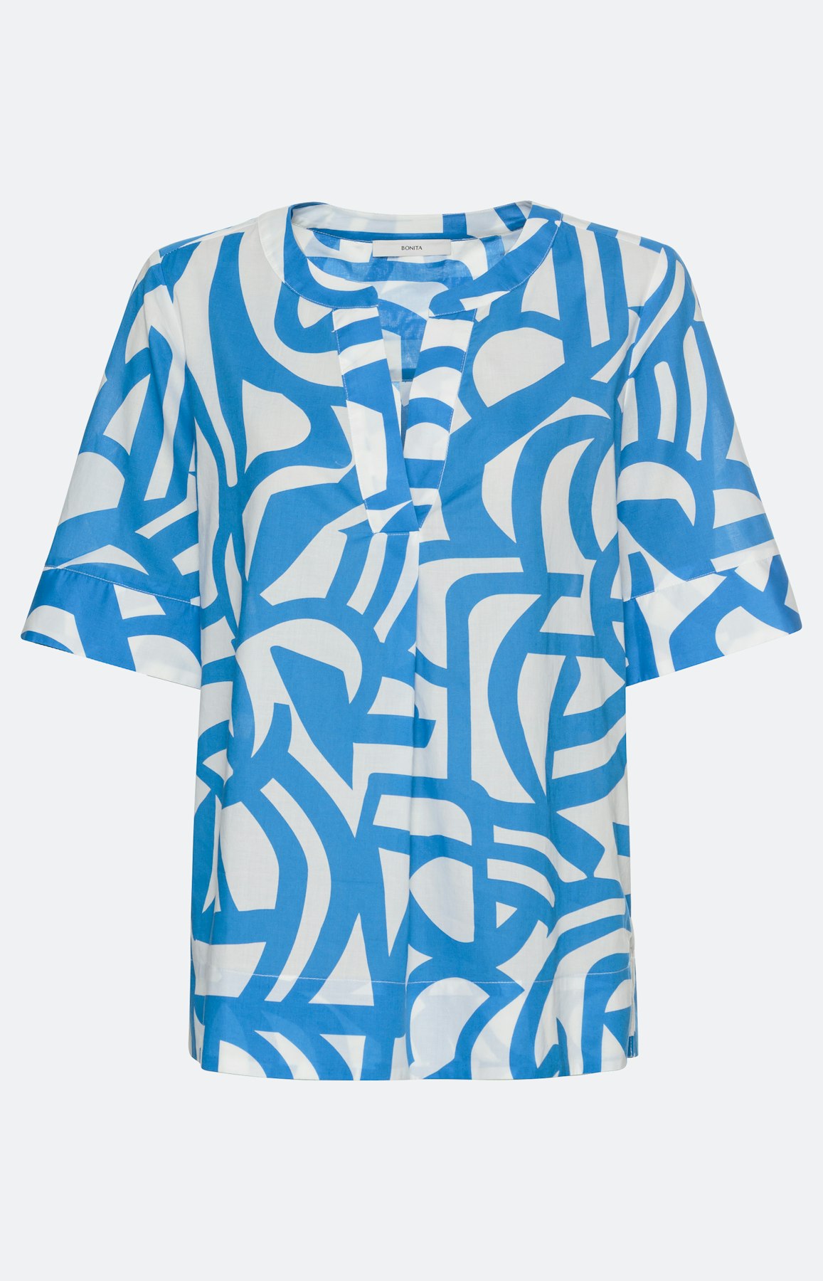 Tunika mit Print, türkis