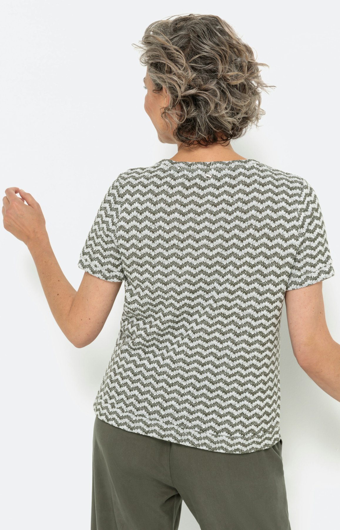 1/2 mouw Sweatshirt, khaki