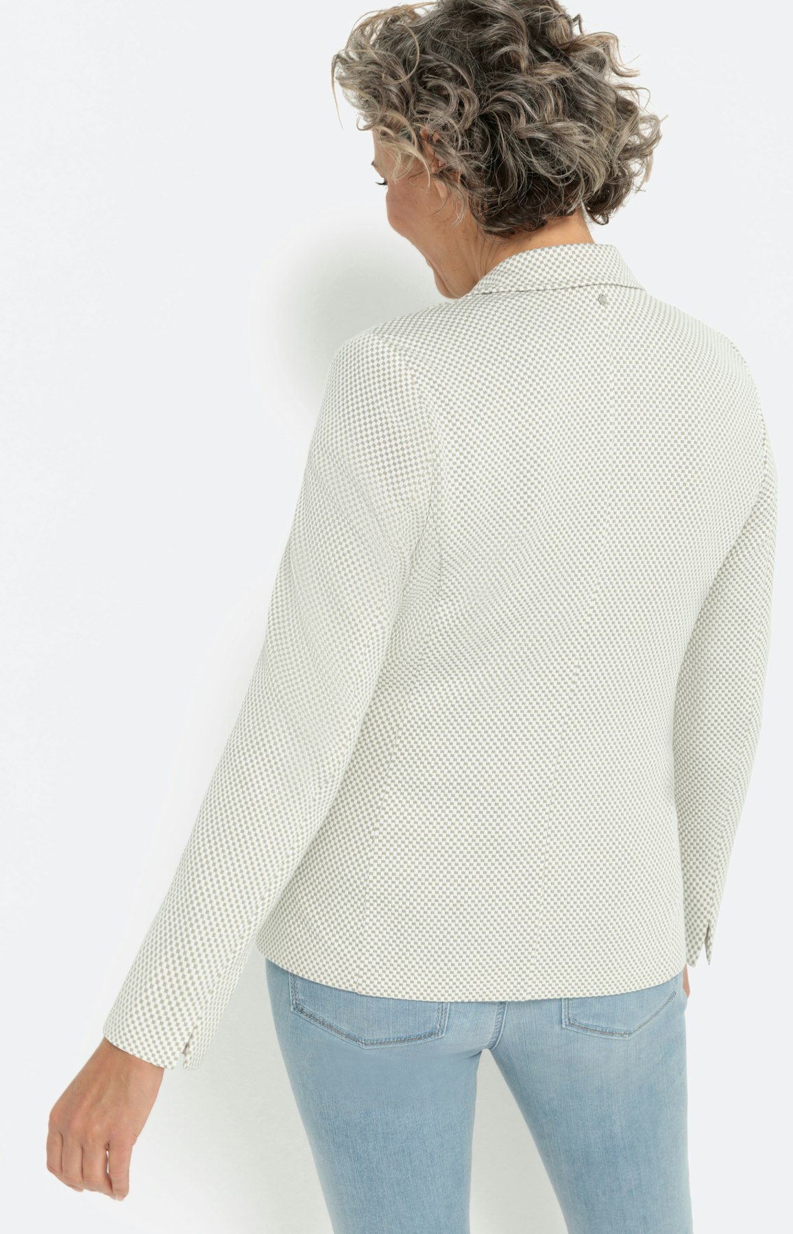 Elegante blazer met structuur