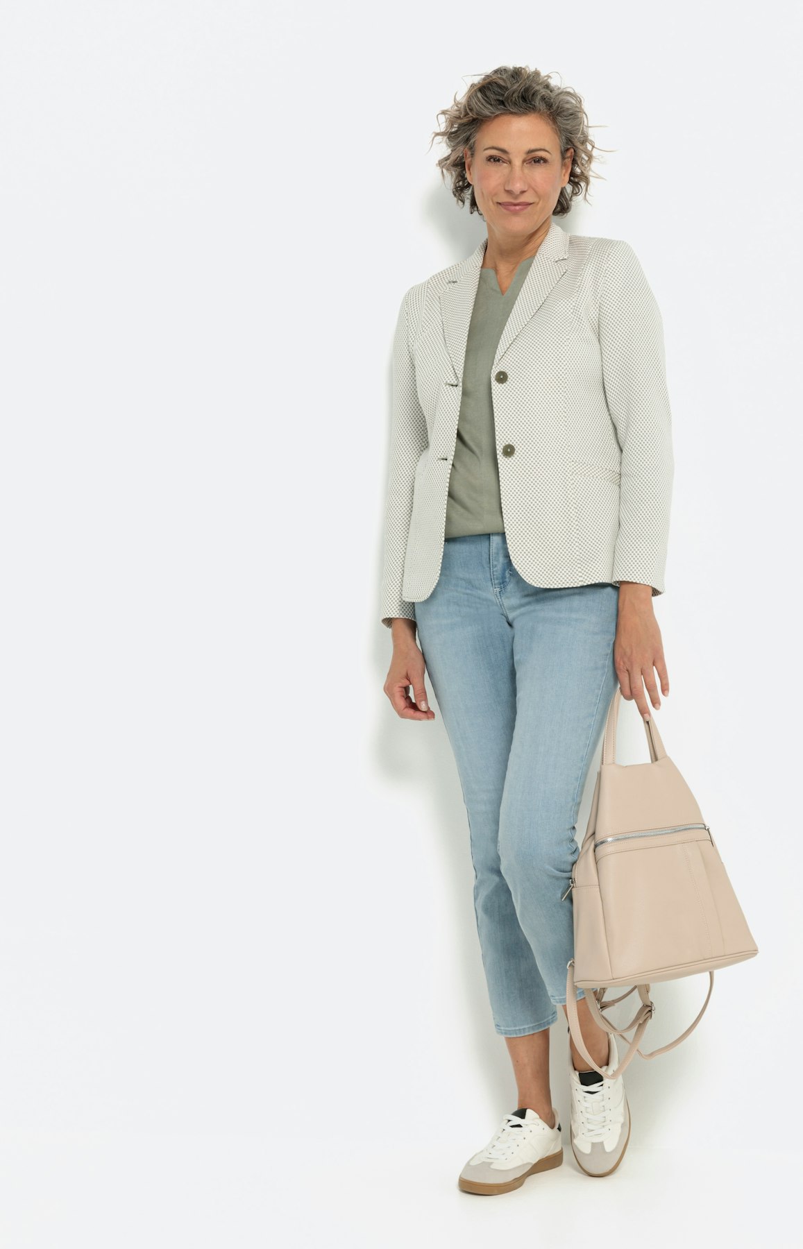 Elegante blazer met structuur