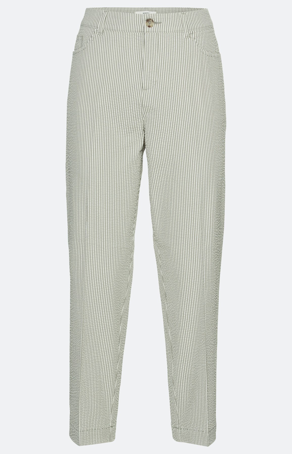 Gestreepte broek met smalle pijpen