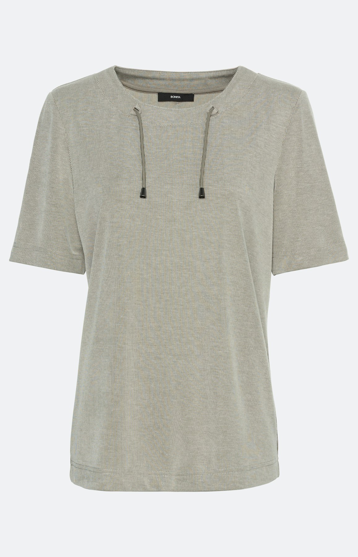 Sweatshirt met korte mouwen en koord