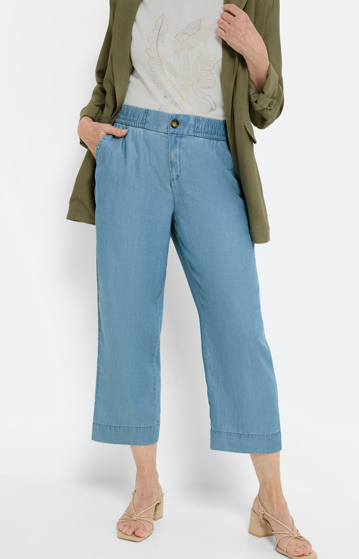 Culotte aus leichtem Lyocell