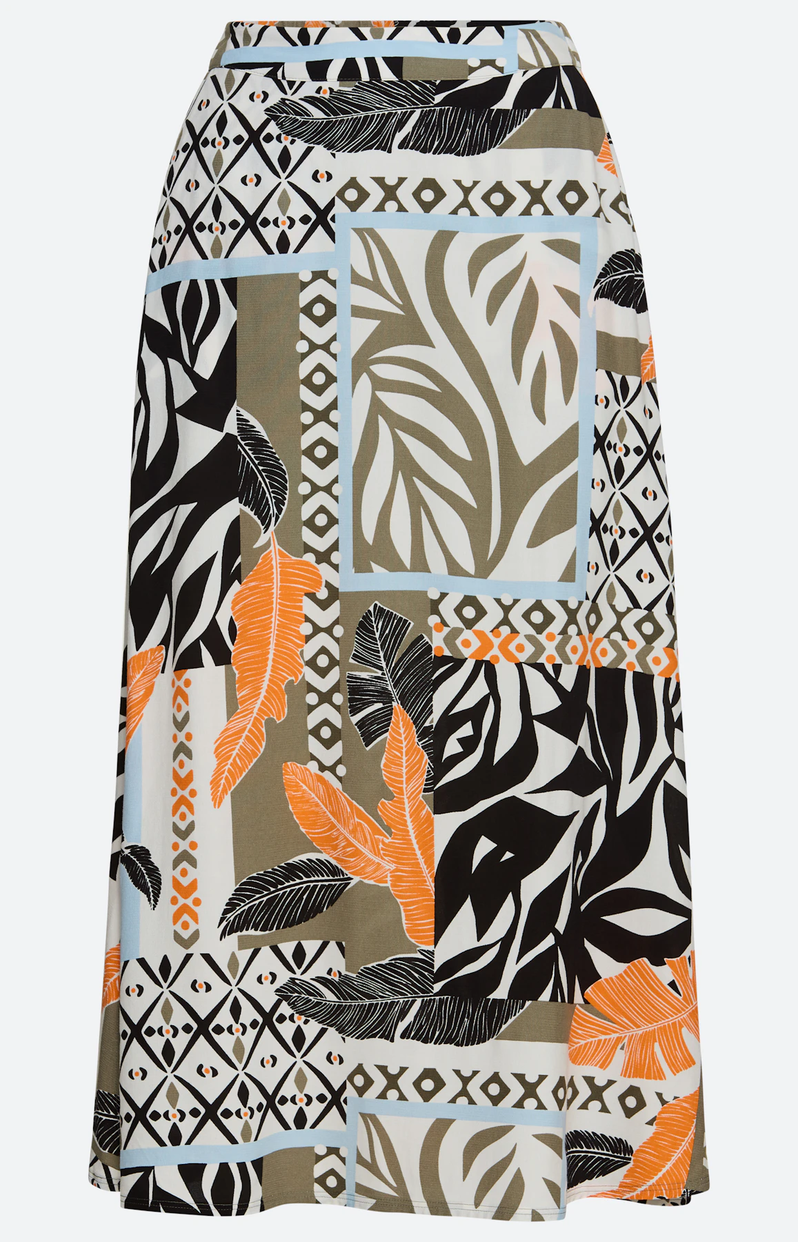 Midirok met zijsplitten