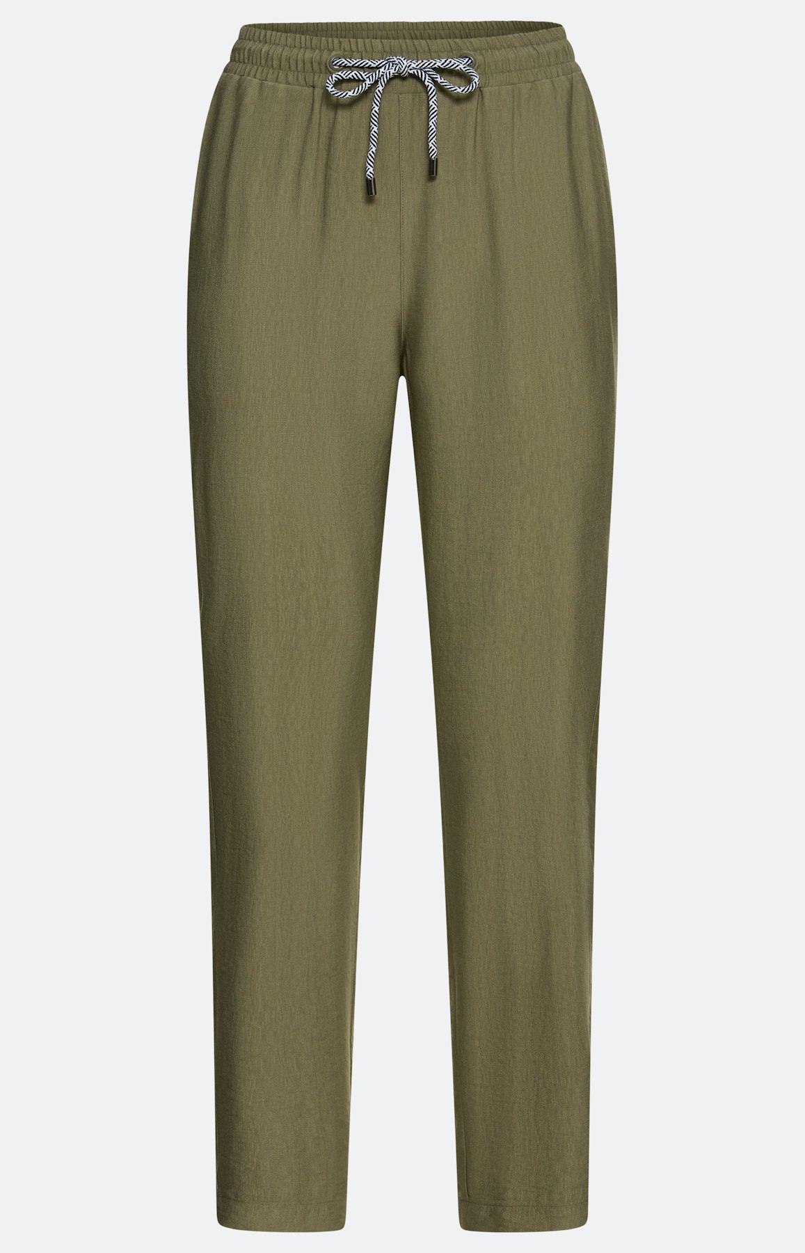 Strukturierte Jogpant, set olive