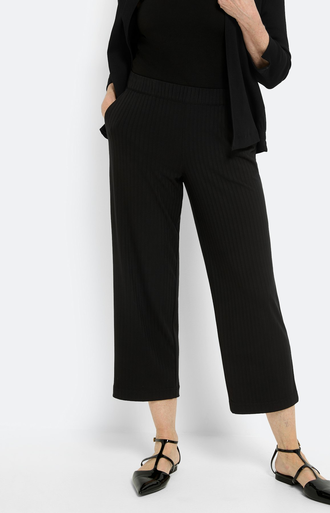 Modieuze jersey culotte