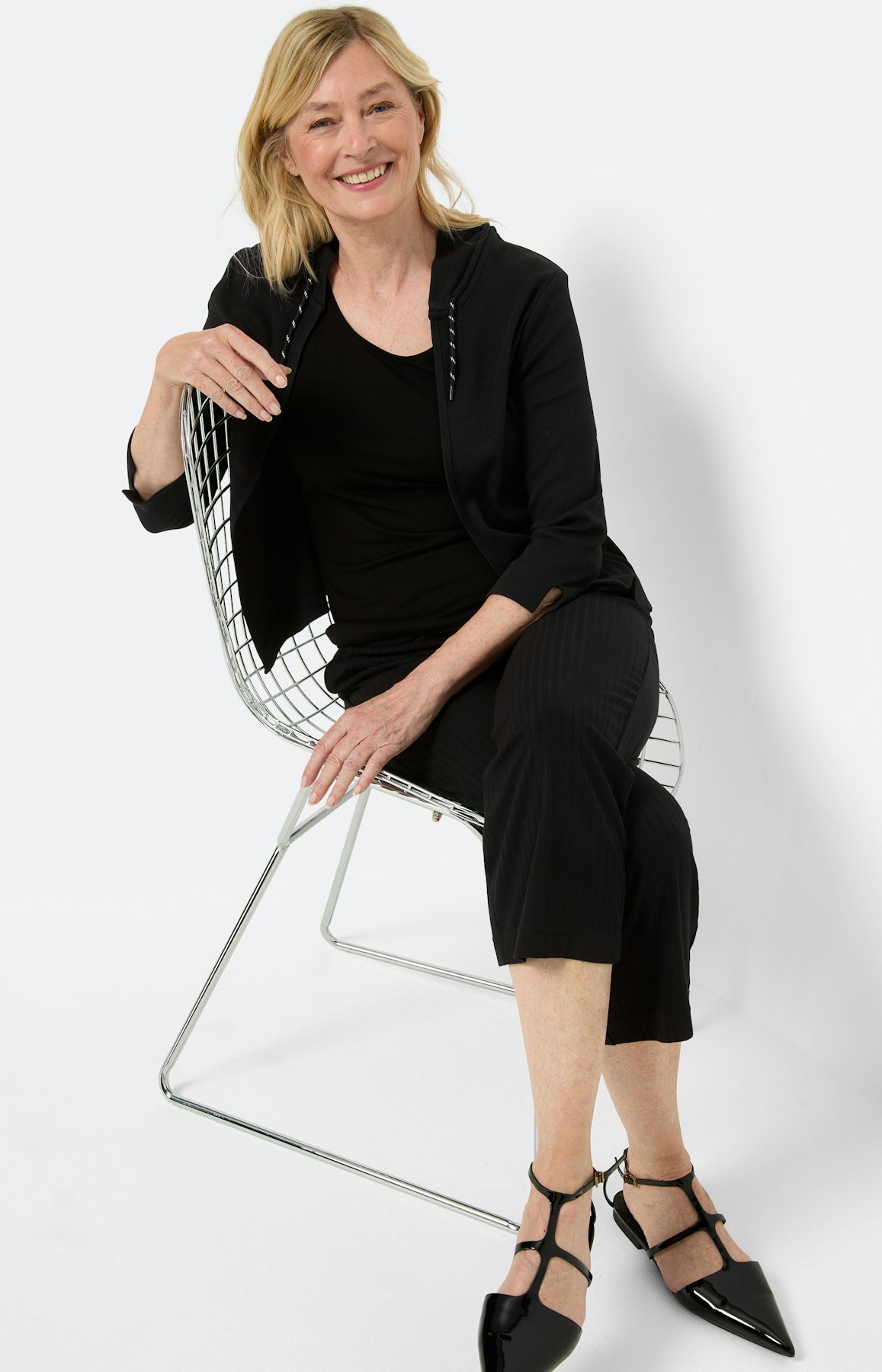 Modieuze jersey culotte