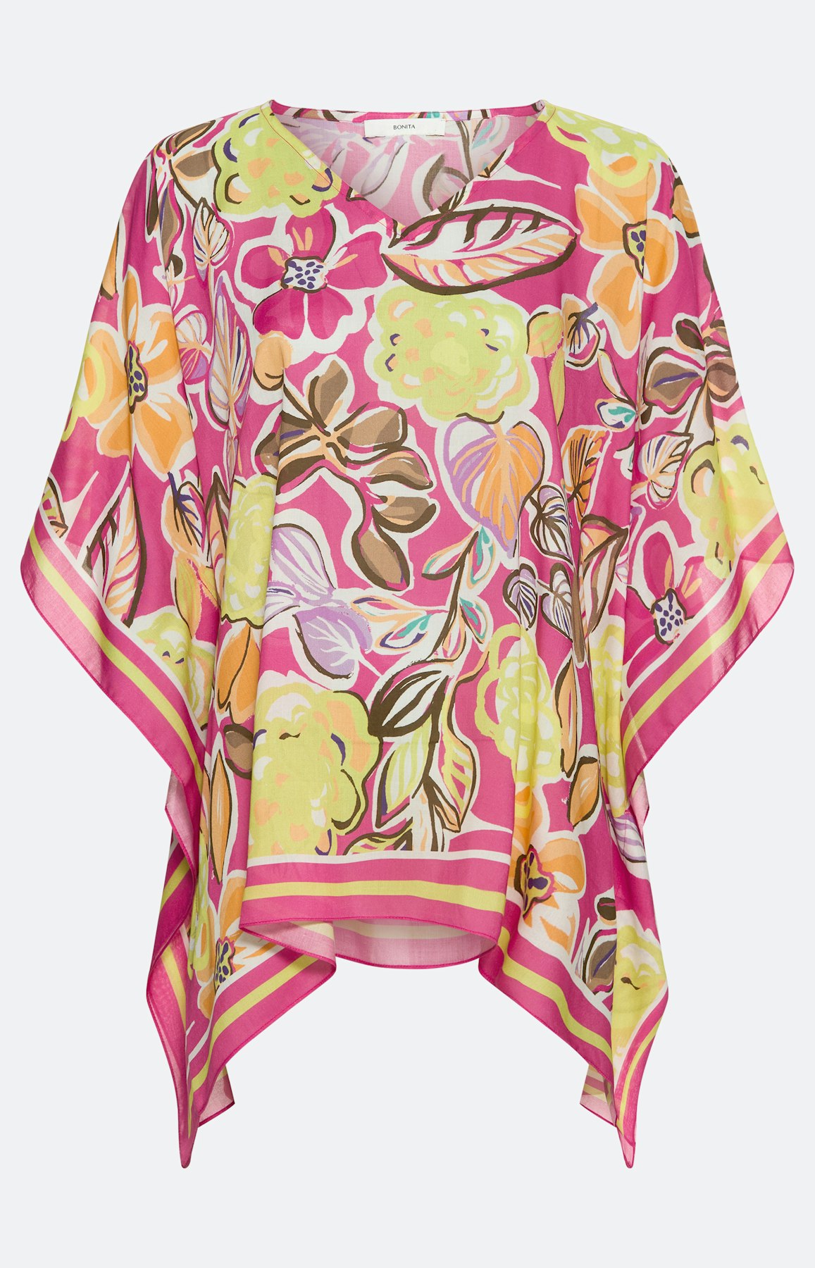 Modal Tunika, pink limone