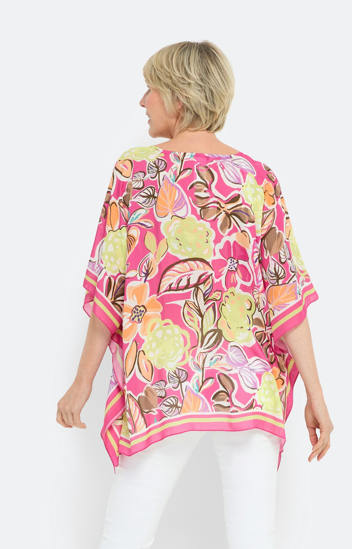 Modal Tunika, pink limone