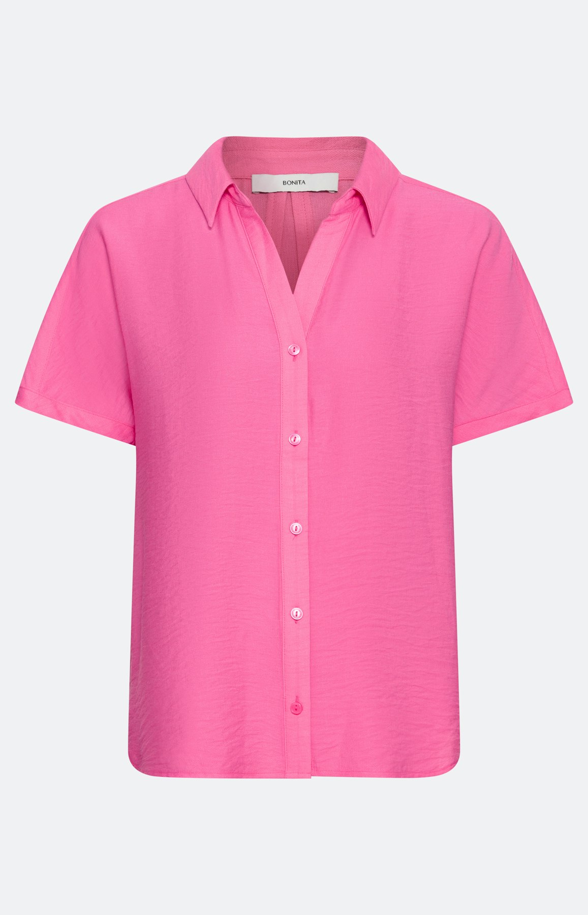 Overhemd blouse linnen optiek, pink