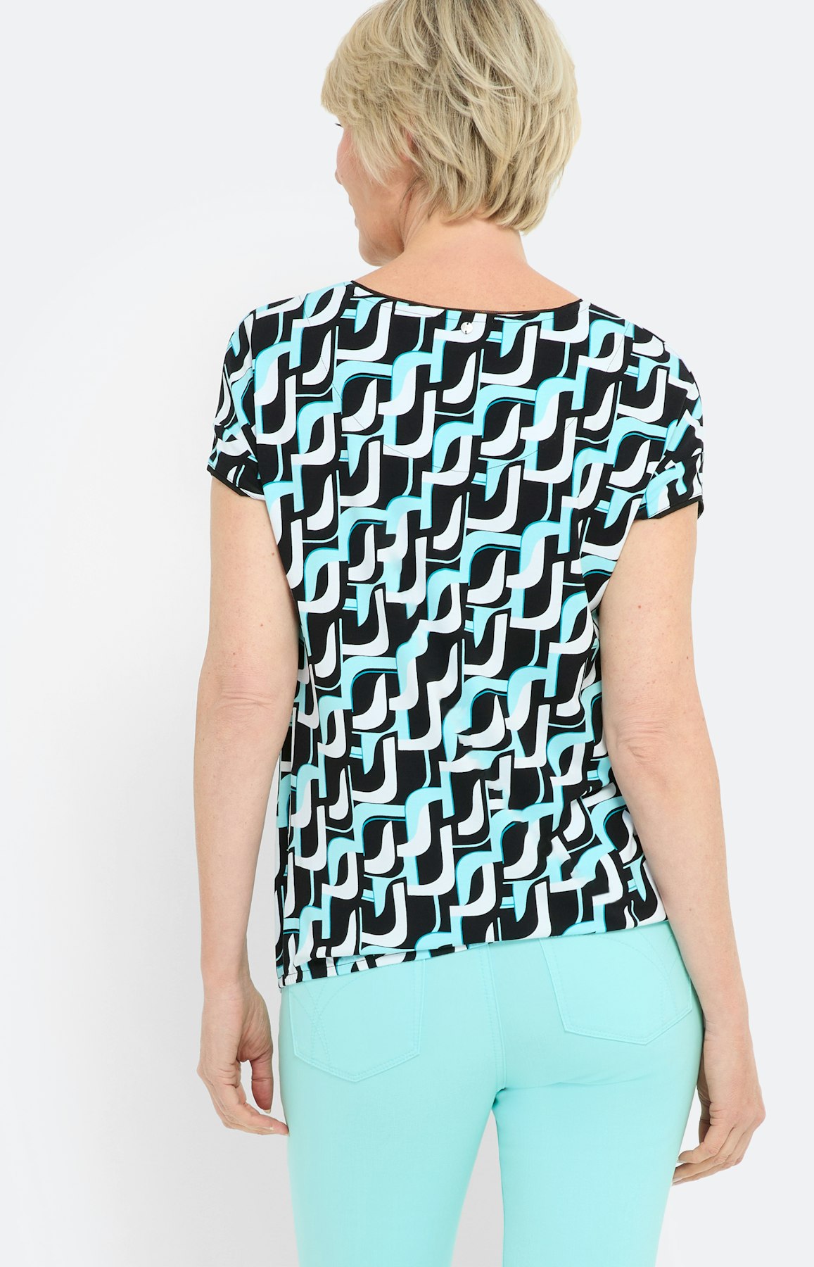 T-shirt met grafisch motief