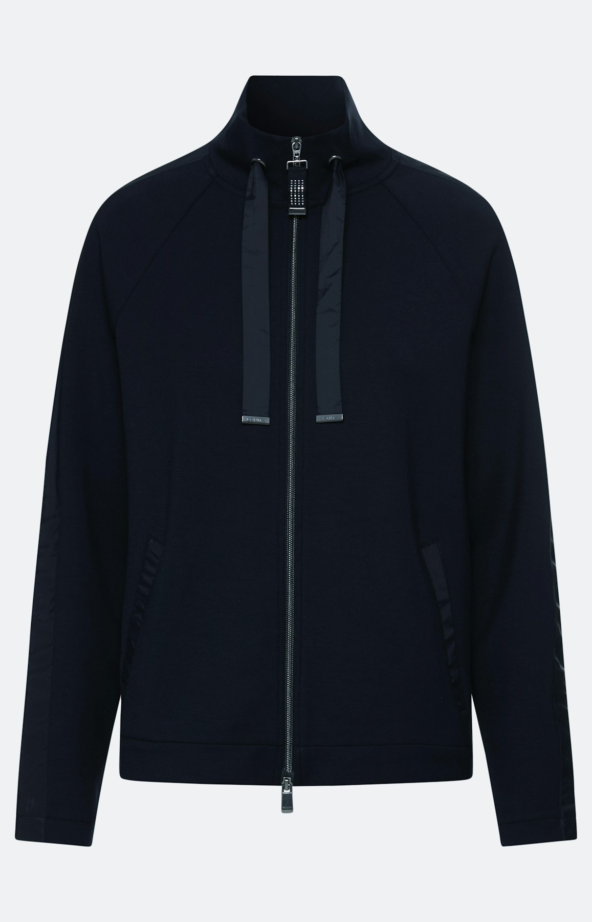 Scuba-sweatvest in materialenmix, marine