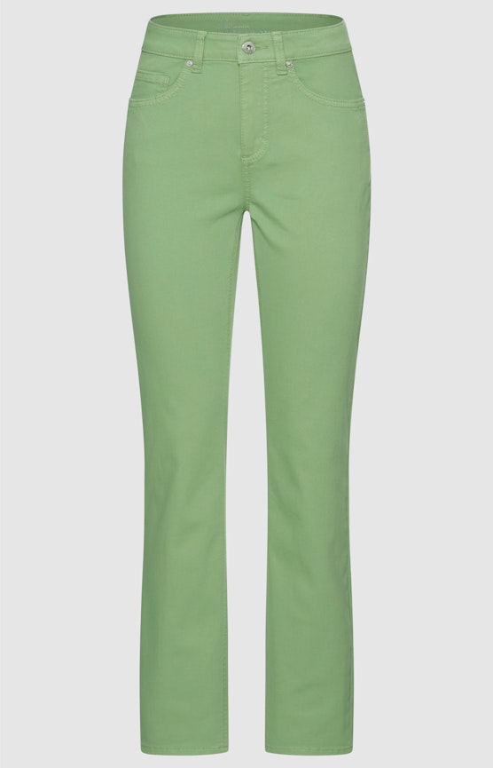 Mintfarbene Regular-Jeans 30Inch