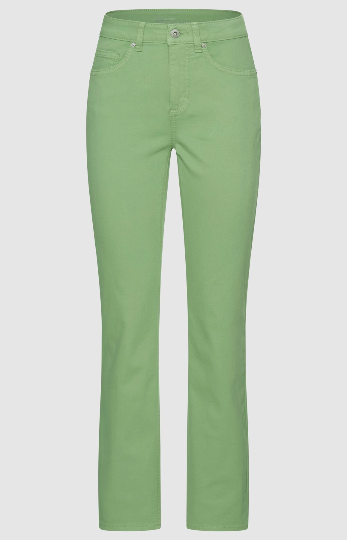 Mintkleurige regular-jeans, 30 inch