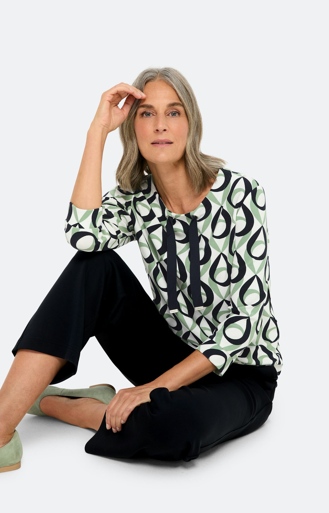 Jogger met tunnelkoord, 30 inch, marine