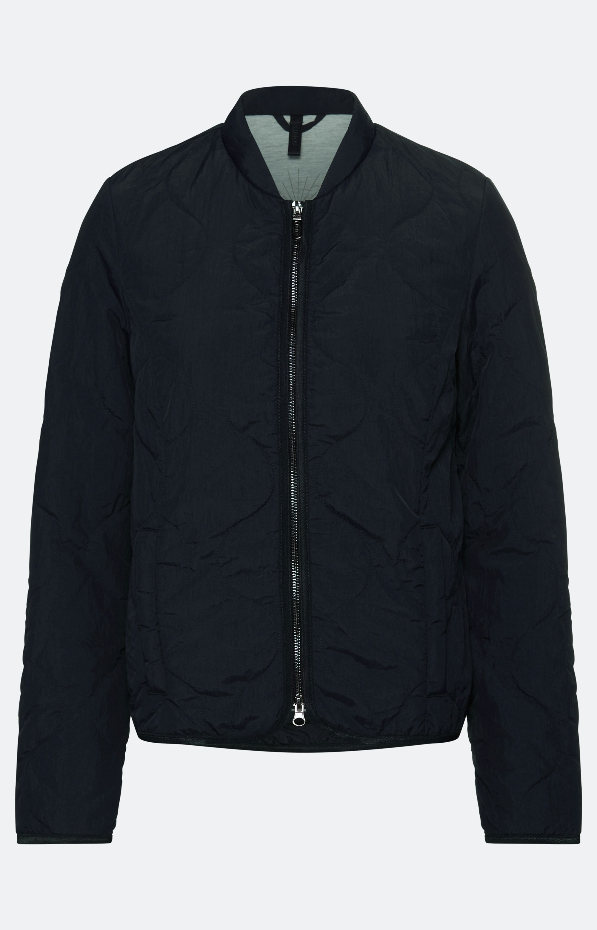 Leichte Steppjacke mit Kragen, marine Damenmode – Bonita