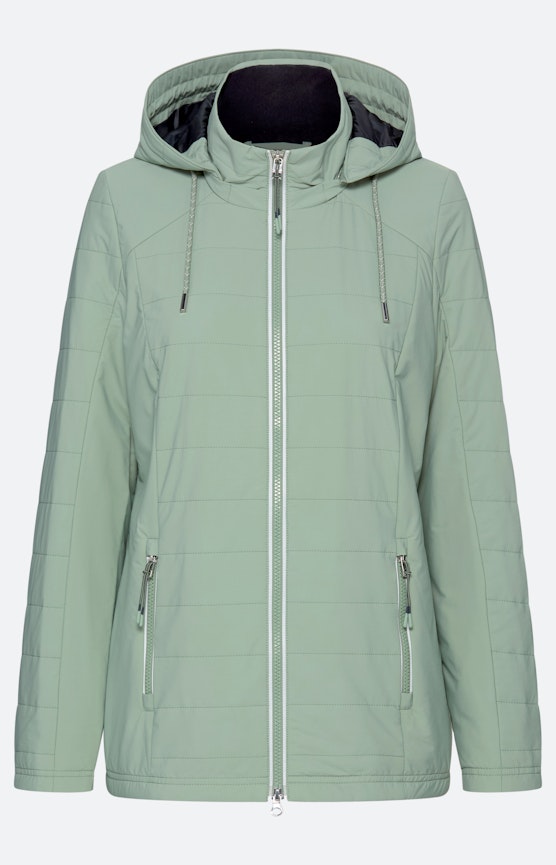 Leichte Steppjacke, nebel-grün