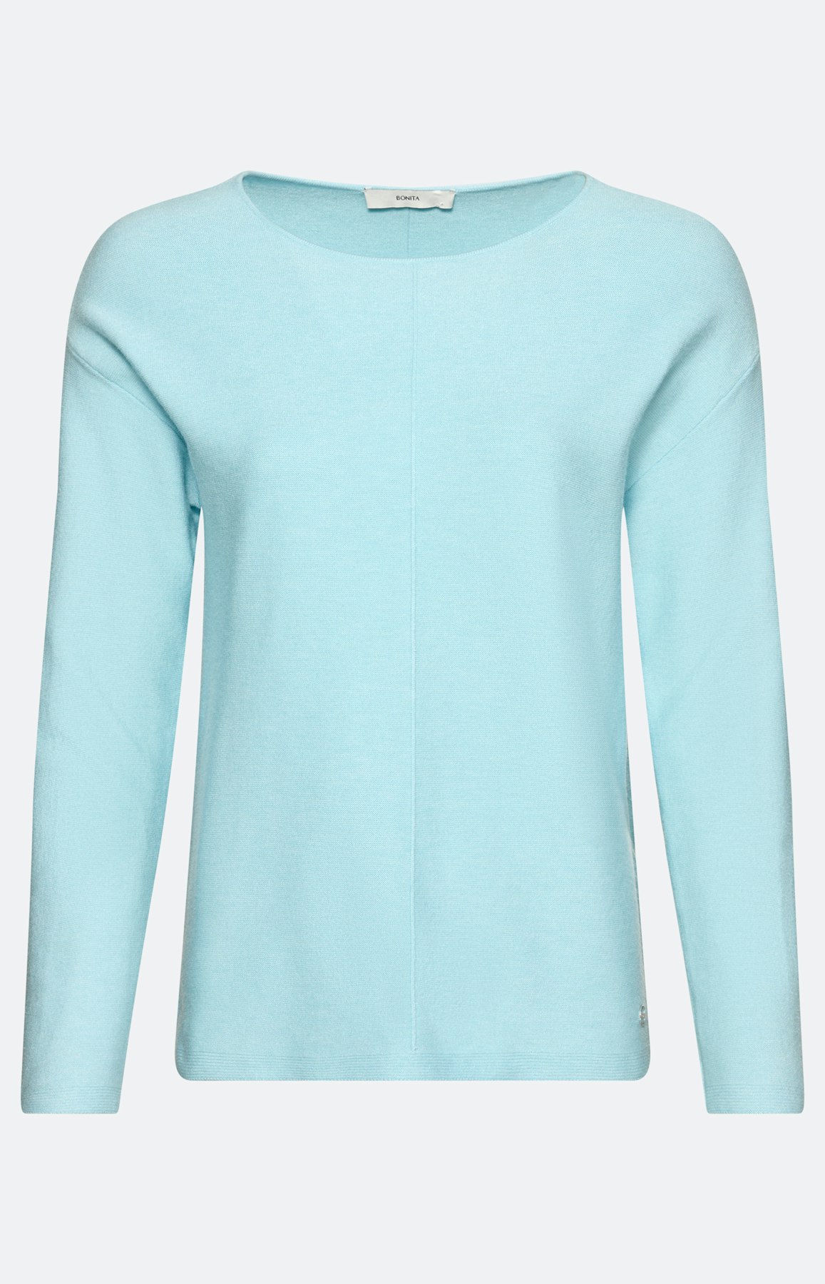 Gestructureerde trui, lichtblauw