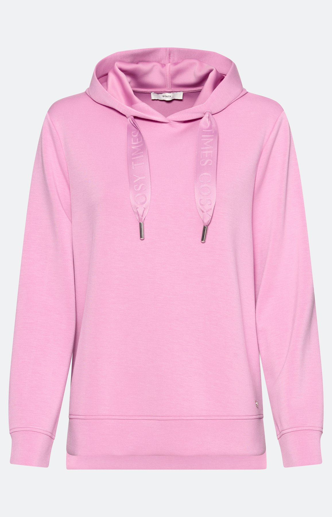 Sweatshirt met capuchon, roze