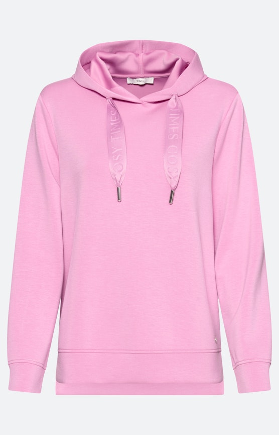 Sweatshirt mit Kapuze, rosa