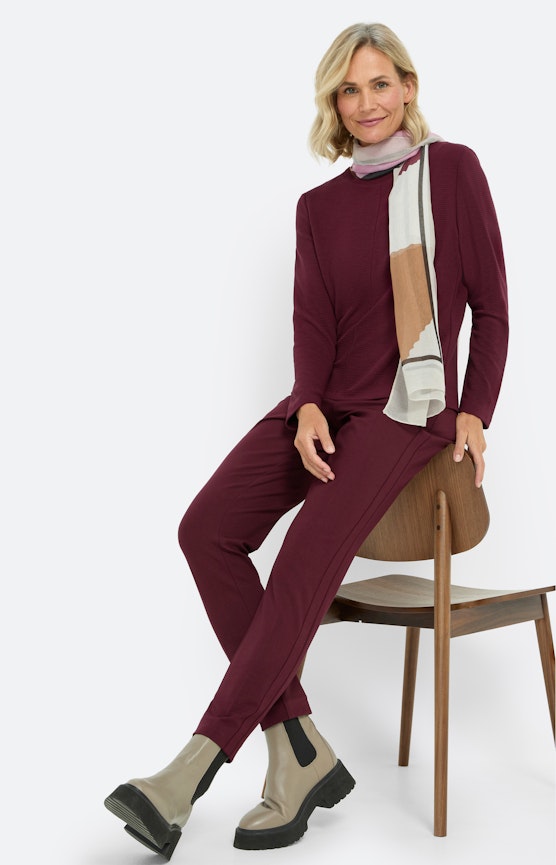 Die Trendfarbe der Saison neu interpretiert
 Inspiration aus der Kollektion "Burgundy Evolution"
