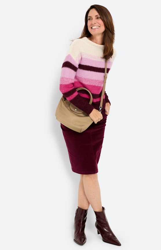 Die Trendfarbe der Saison neu interpretiert
 Inspiration aus der Kollektion "Burgundy Evolution"
