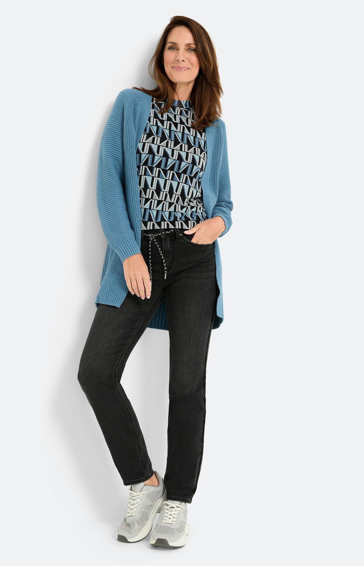 Regular jeans 30 inch, grijs