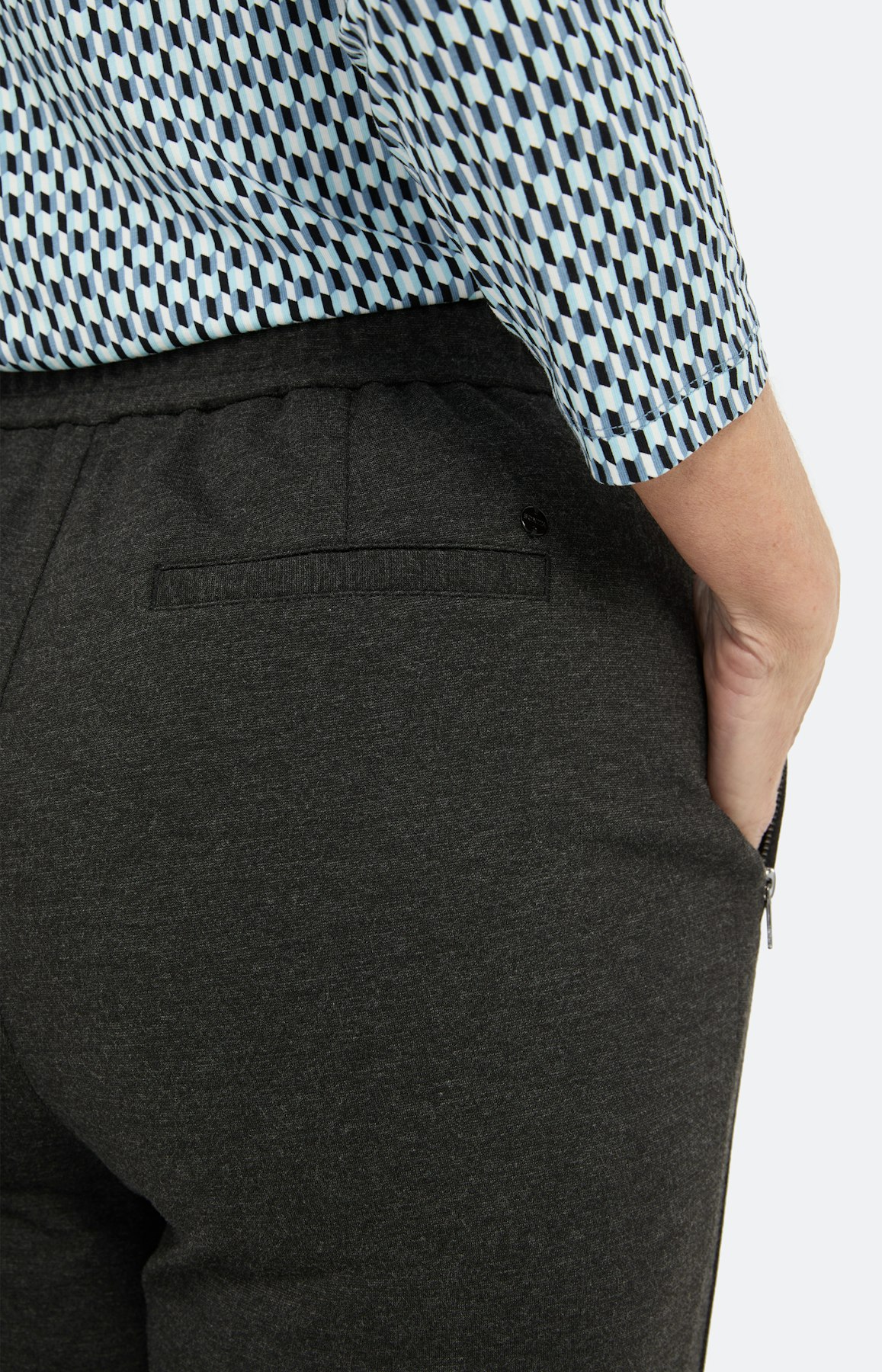 Jogger met ritszakken 30 inch, antra