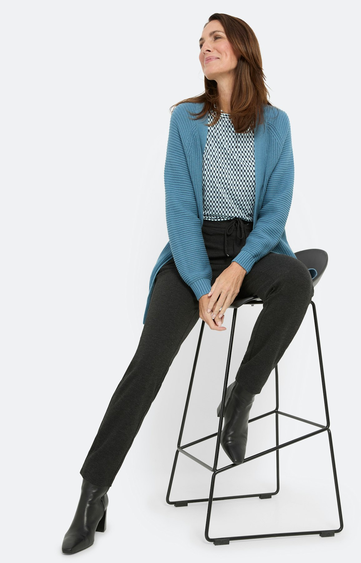 Jogger met ritszakken 30 inch, antra