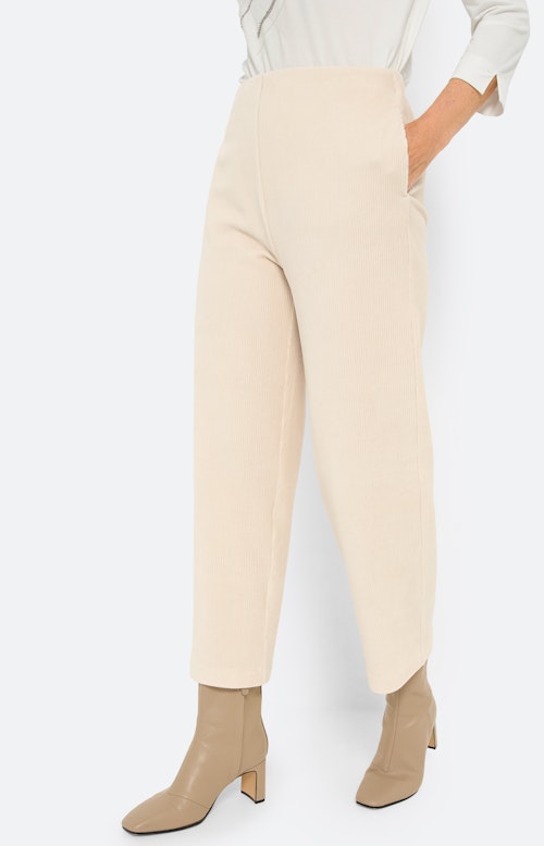 Culotte van cord, beige