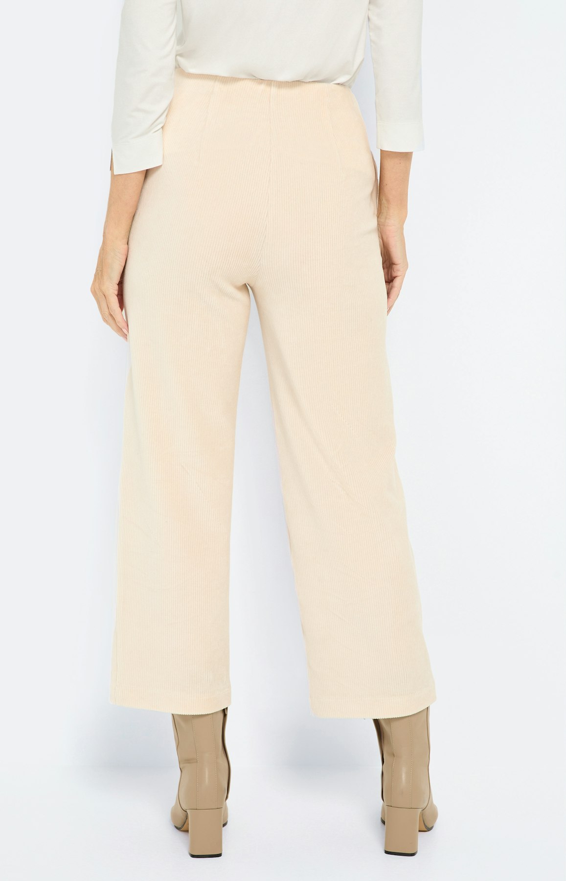 Culotte van cord, beige