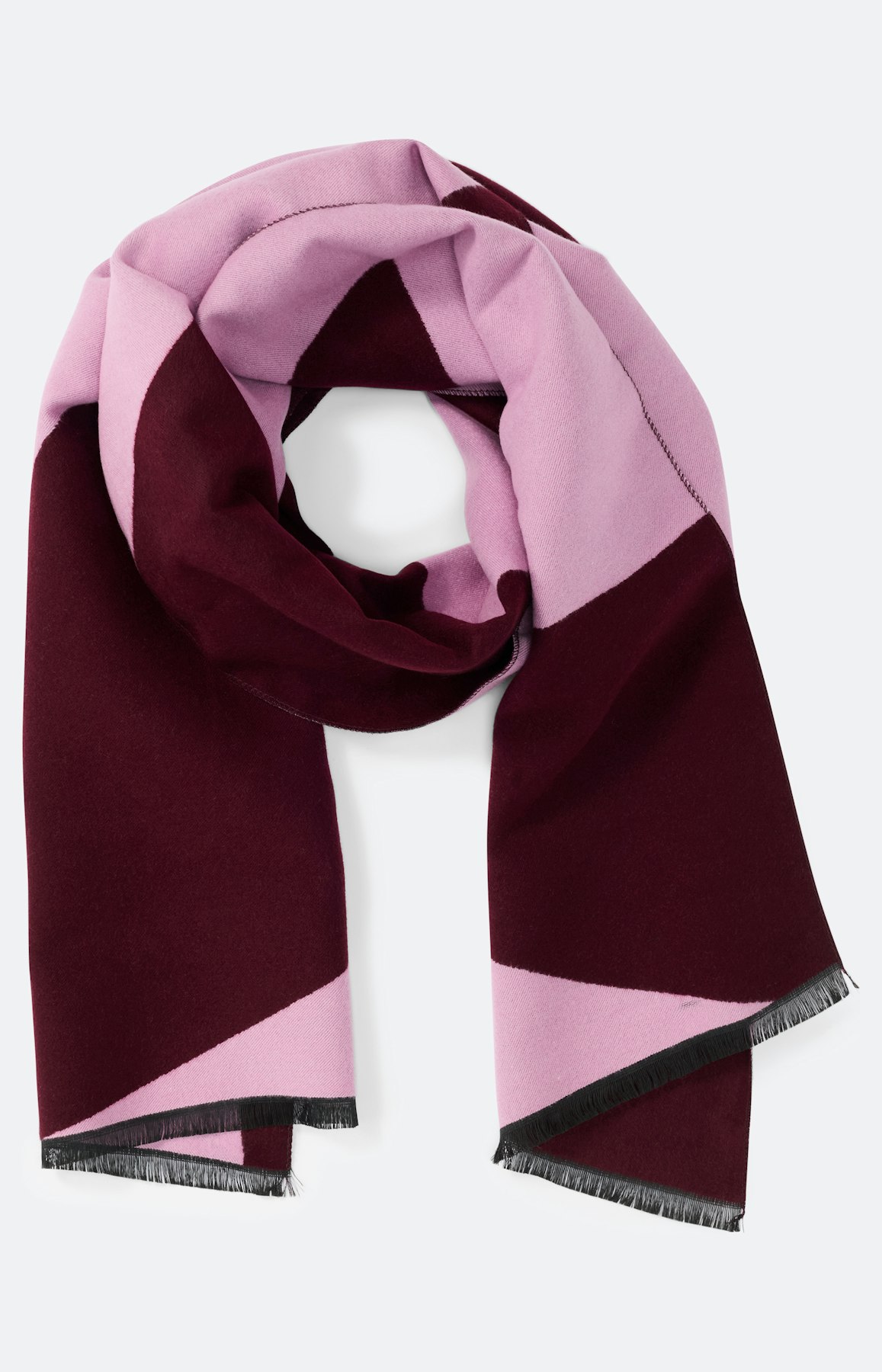 Jacquardsjaal, bourgondië