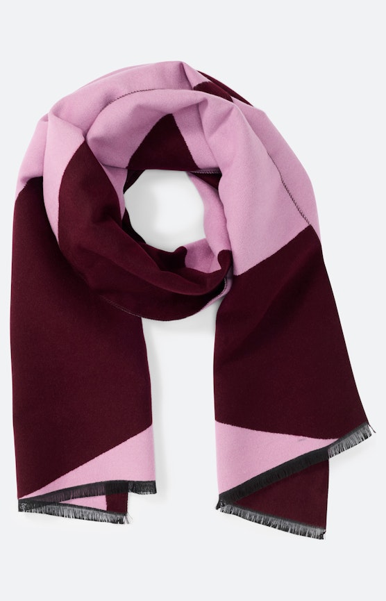 Jacquardsjaal, bourgondië