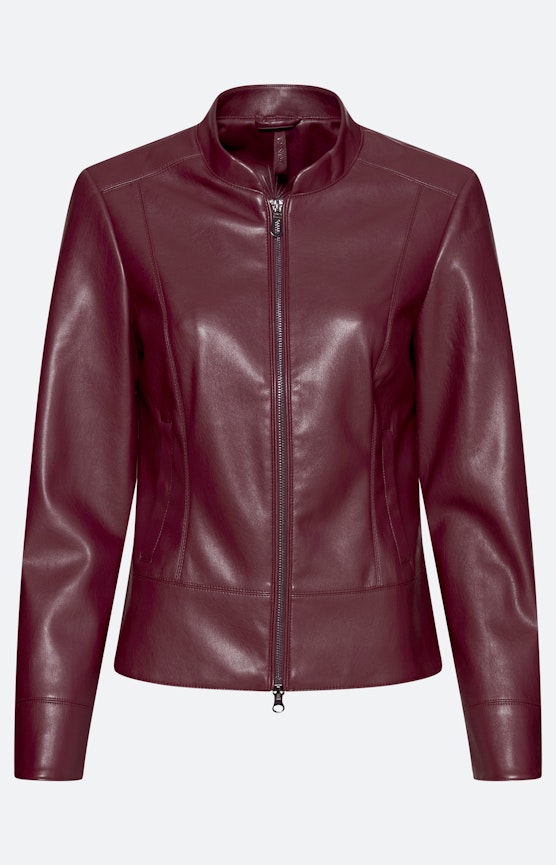 Imitatieleren jack, bourgondië