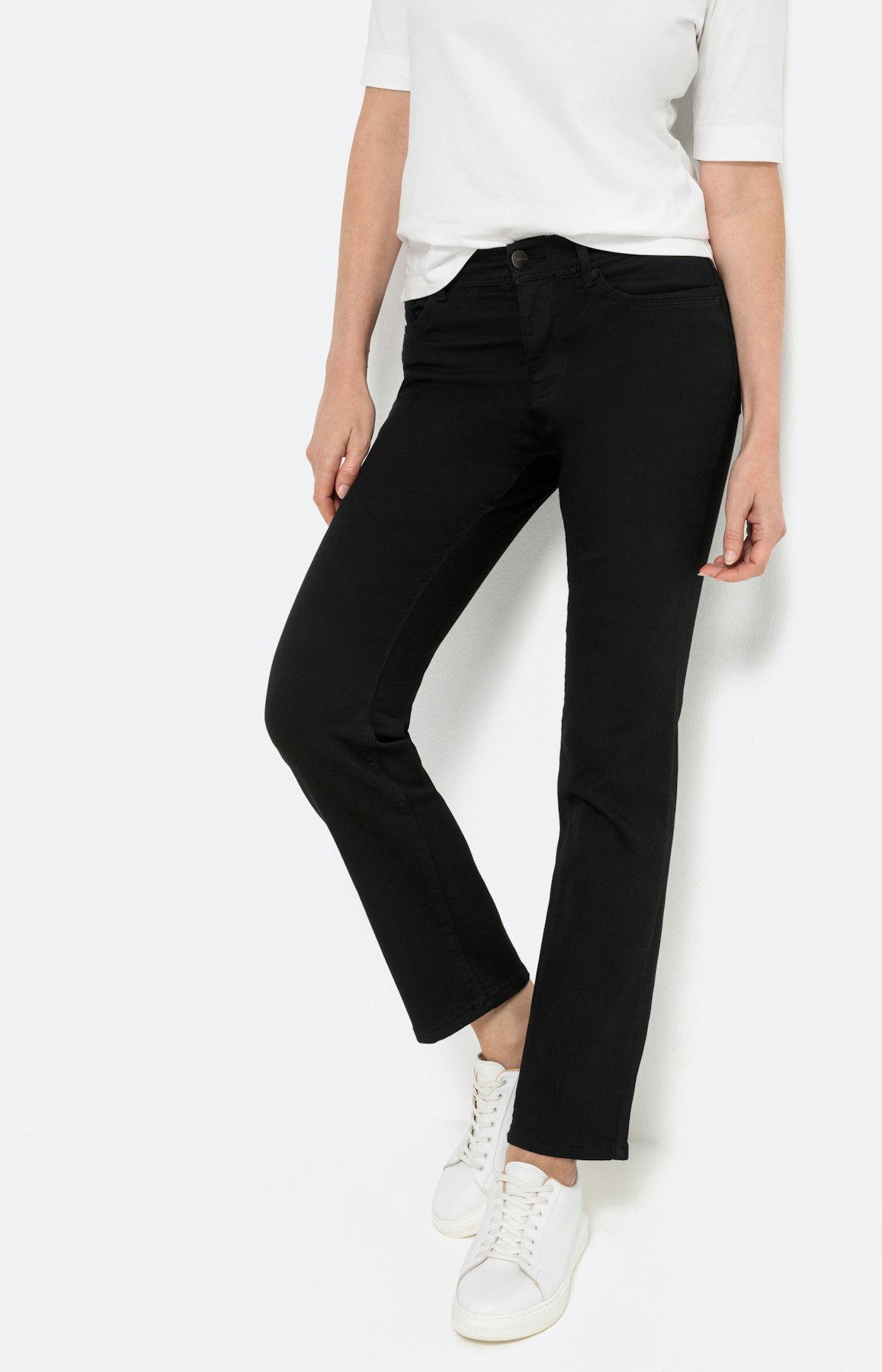 Jeans Doro regular, 30 Inch, schwarz