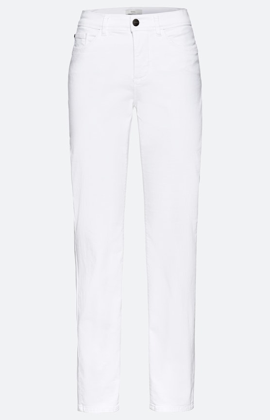 Straight fit jeans Doro 30inch wit