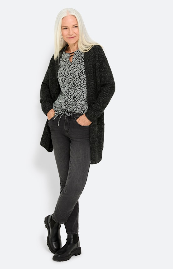 Cozy Strick und moderne Blends sorgen für urbane Looks
 Inspiration aus der Kollektion "Animal Grays"
