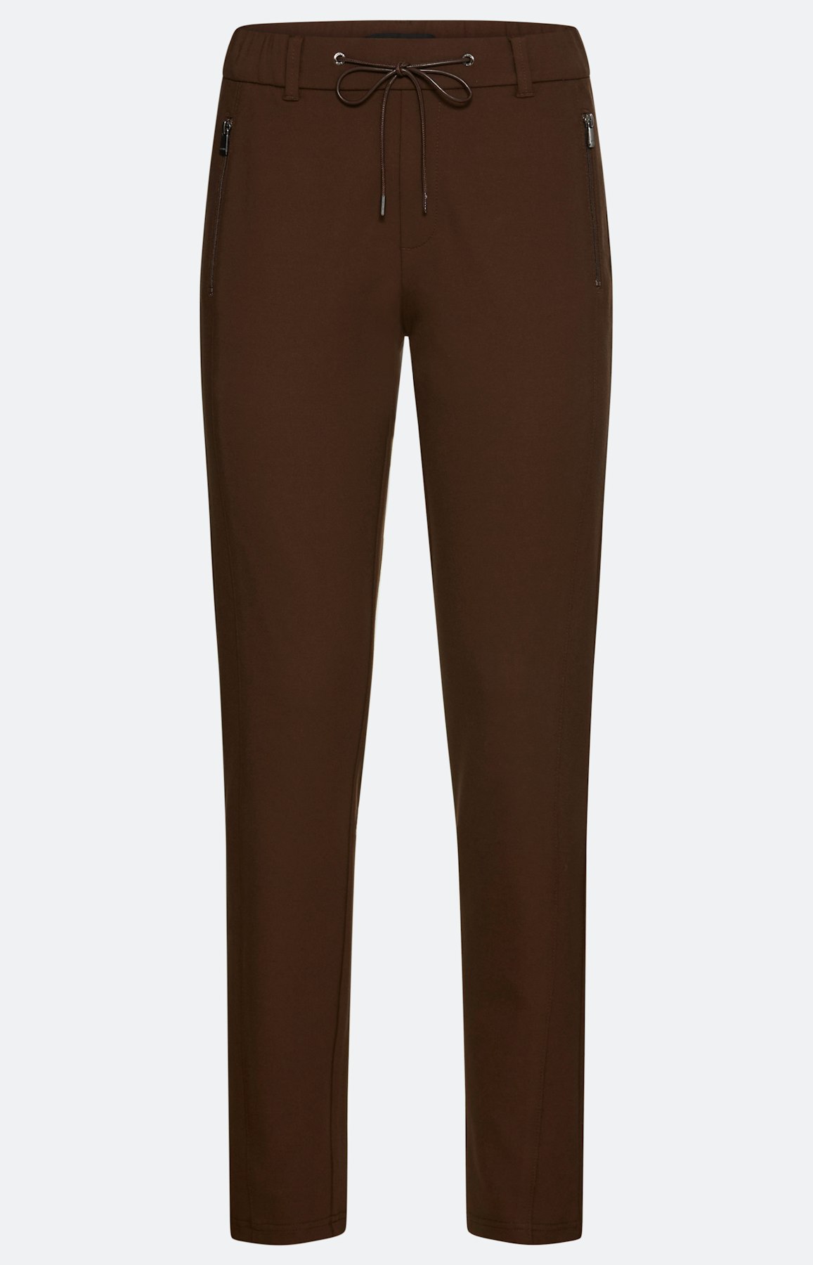 Broek met rijgkoord 30 inch, bruin