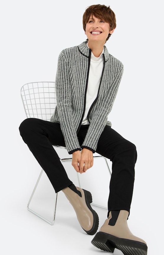 Cozy Strick und moderne Blends sorgen für urbane Looks
 Inspiration aus der Kollektion "Animal Grays"
