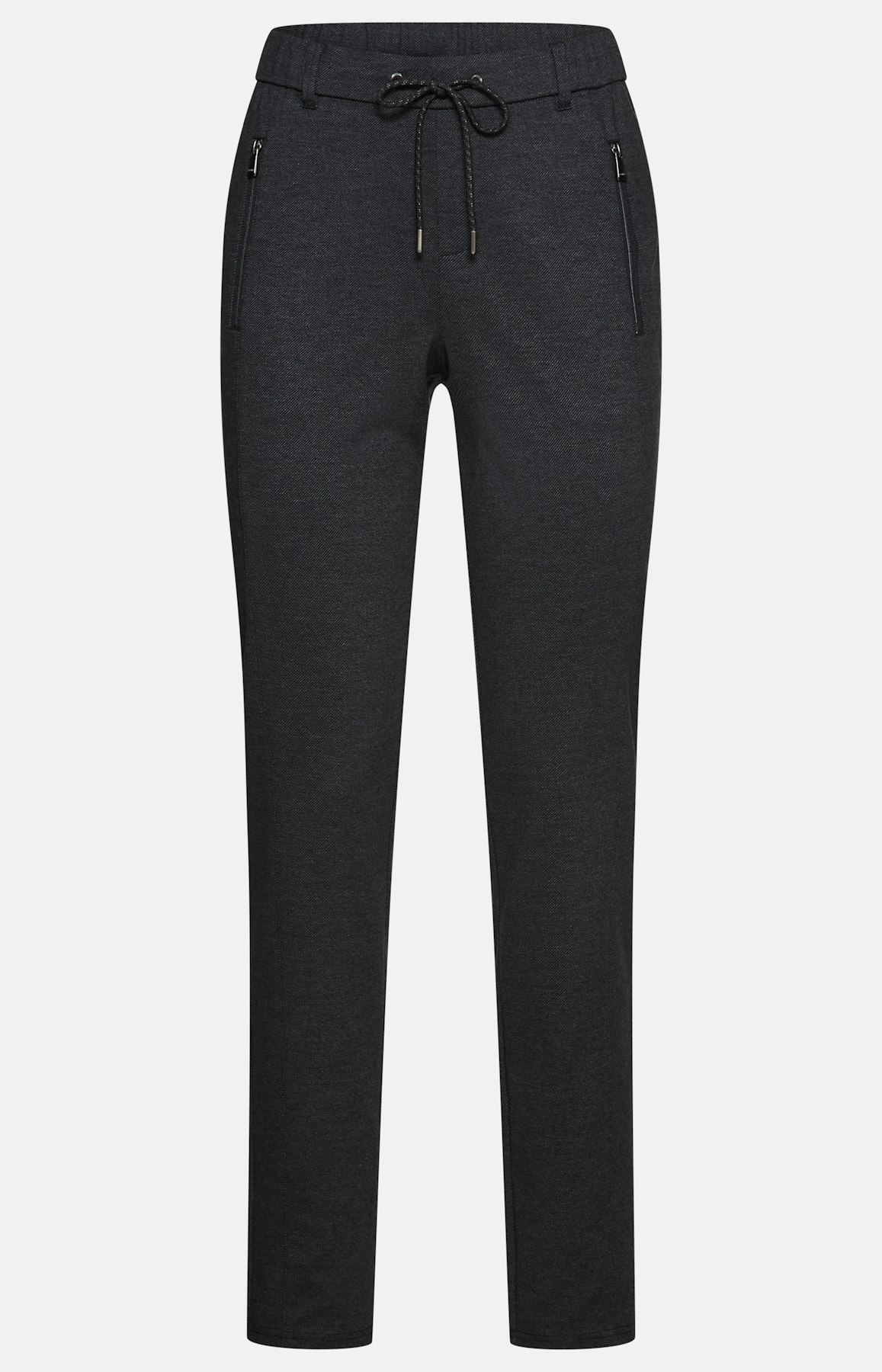 Broek met rijgkoord 30 inch, grijs