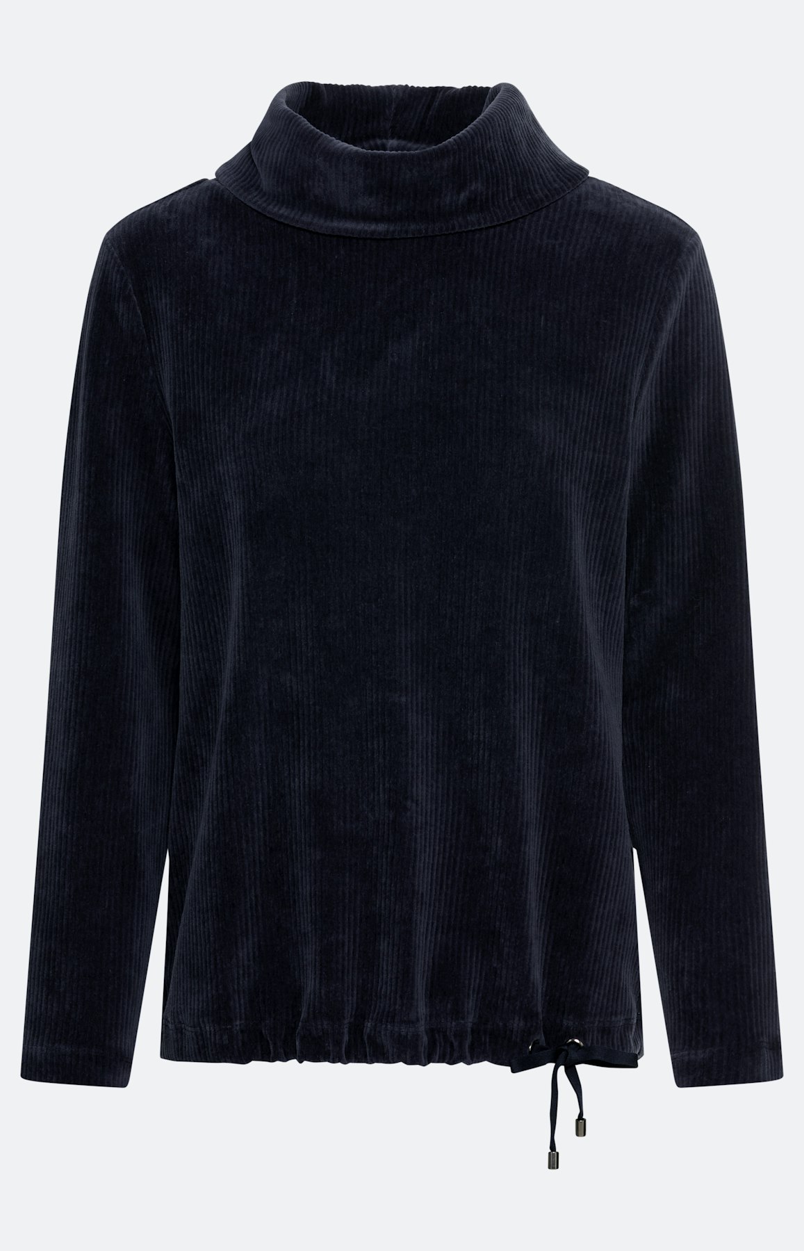 Sweatshirt van cord-velours, marine