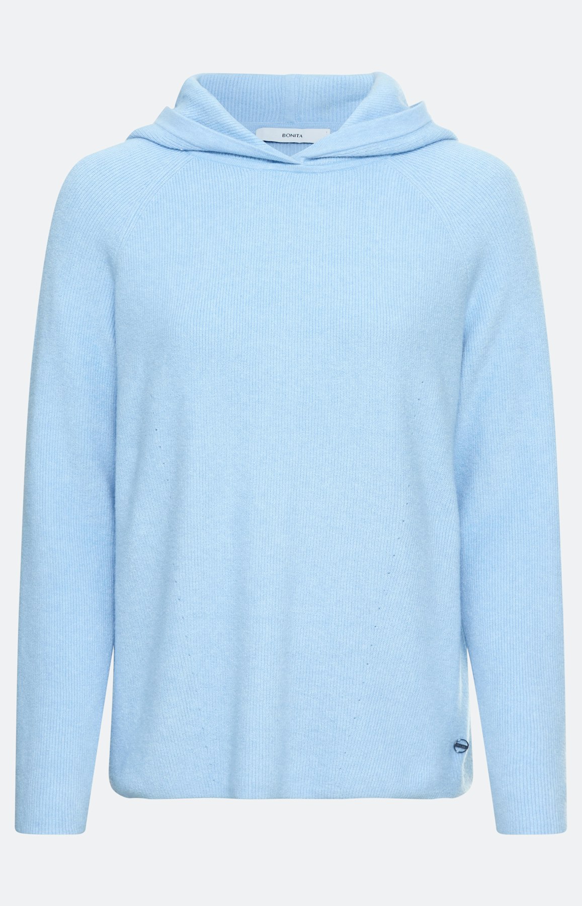 Trui met capuchon, blauw