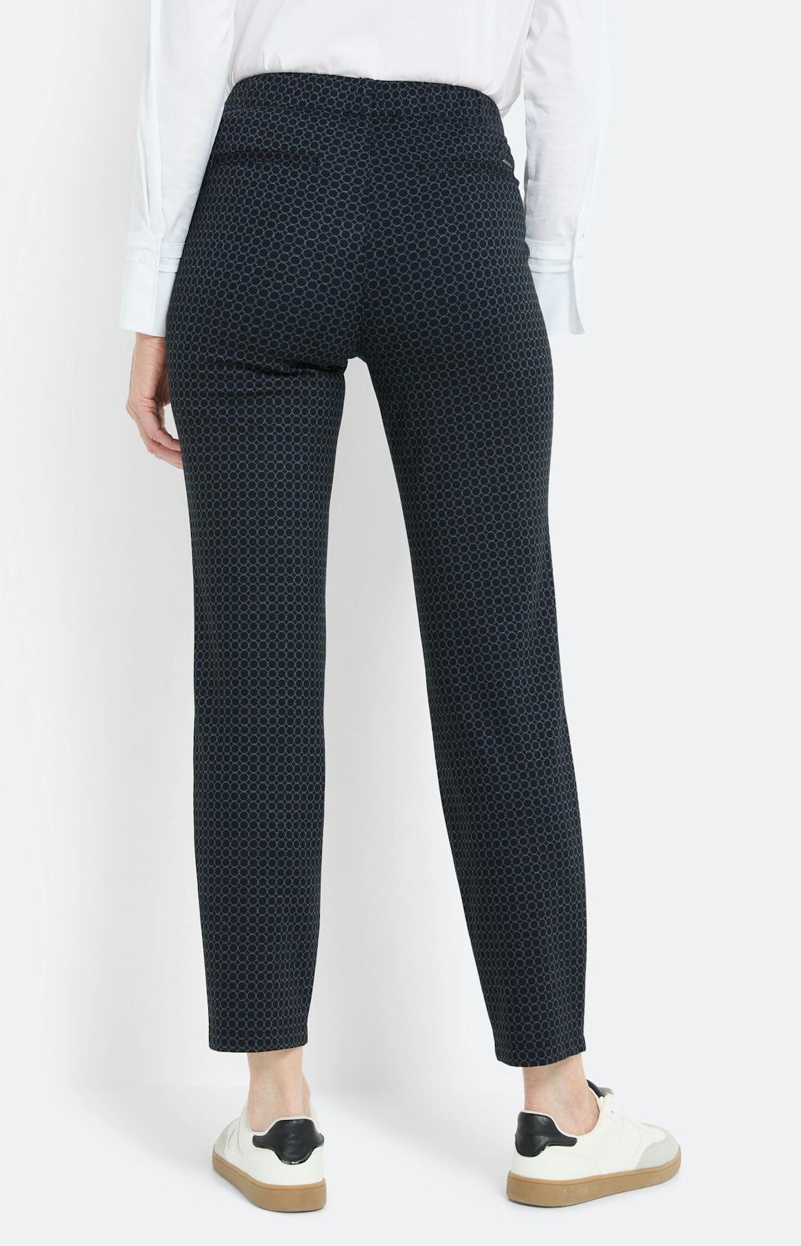 Jogpant mit Print 30Inch, marine