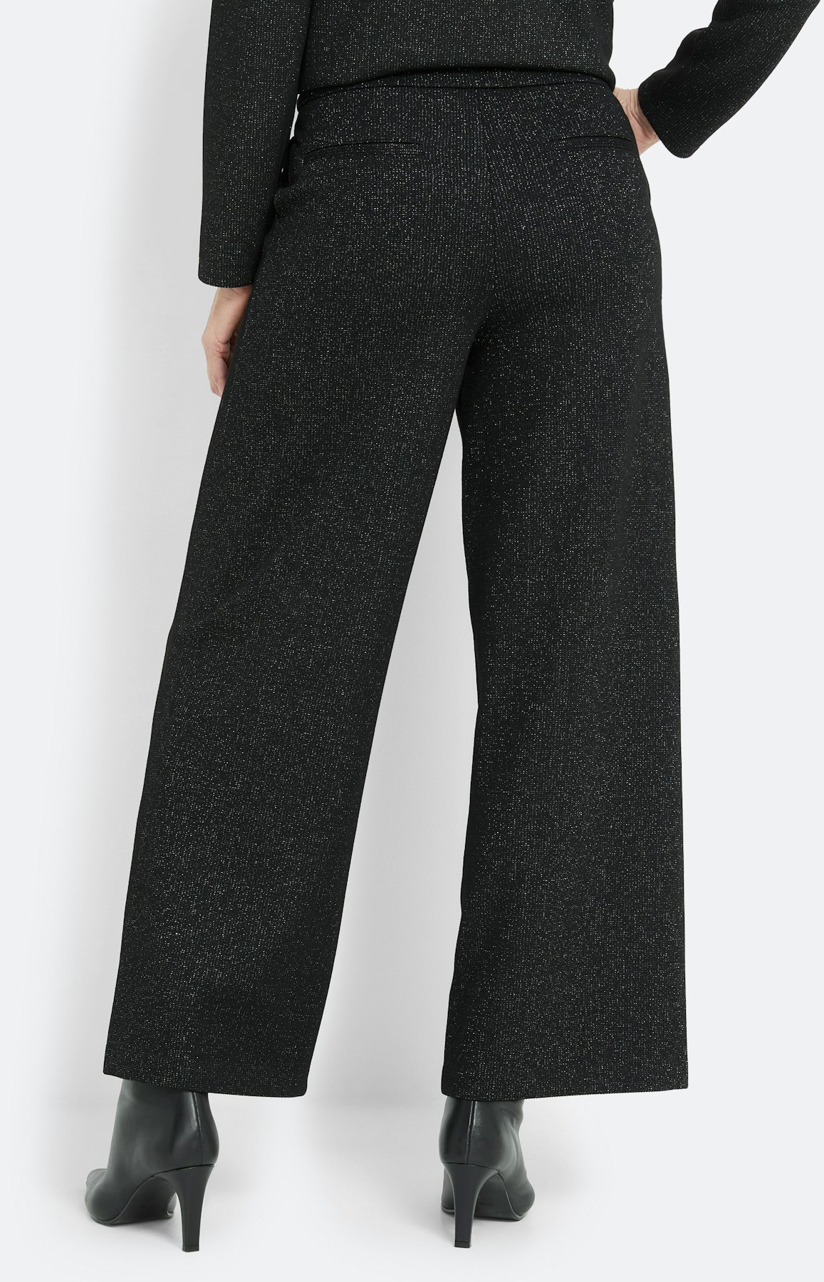 Culotte met glitter 30 inch, zwart