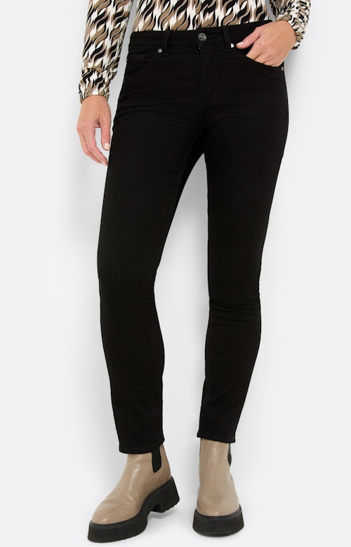Thermojeans 30 inch, zwart