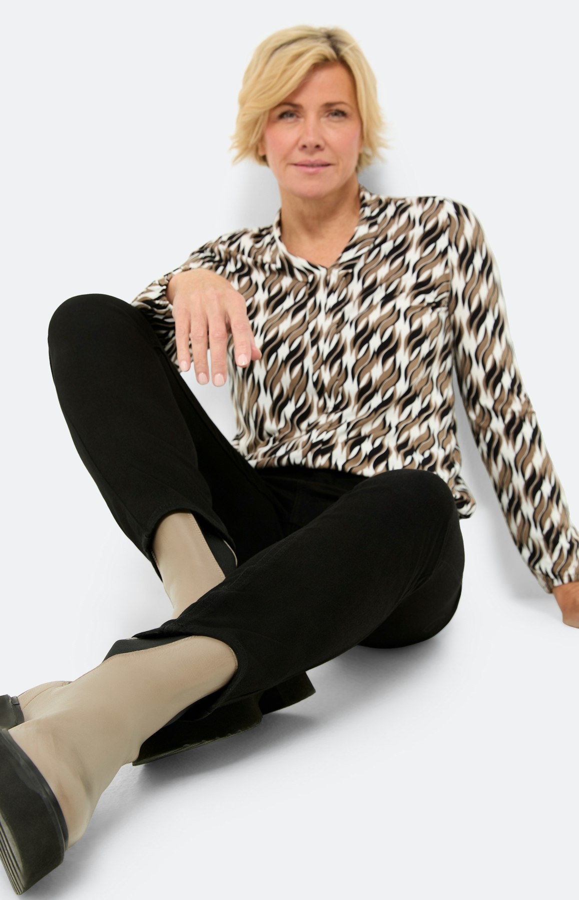 Thermojeans 30 inch, zwart